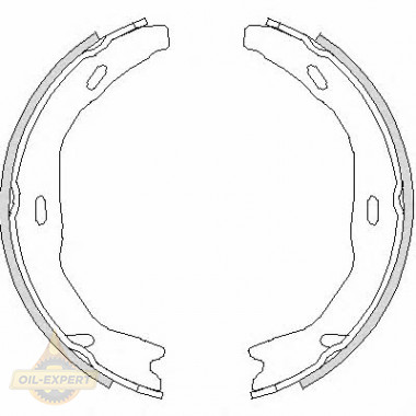 Remsa Колодки тормозные барабанные REMSA 4751.00 - Картинка 1