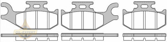 Remsa Колодки тормозные дисковые REMSA 1519.00 - Картинка 1