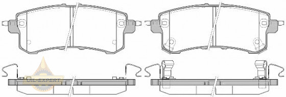 Remsa Колодки тормозные дисковые REMSA 1447.02 - Картинка 1