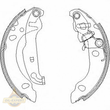 Remsa Колодки тормозные барабанные REMSA 4138.00 - Картинка 1