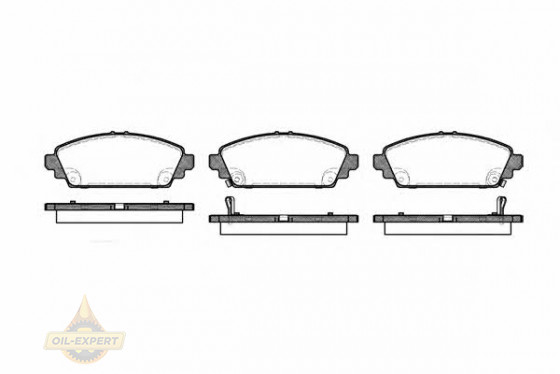 Remsa Колодки тормозные дисковые REMSA 0700.02 - Картинка 1