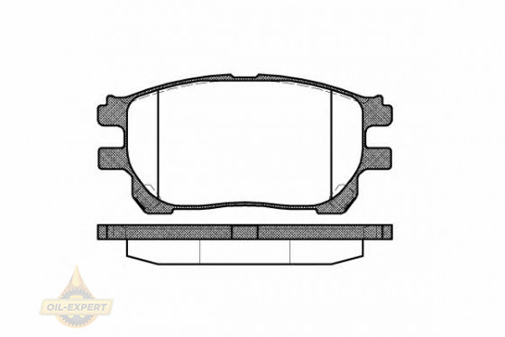 Remsa Колодки тормозные дисковые REMSA 1143.00 - Картинка 1