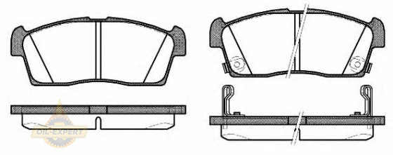 Remsa Колодки тормозные дисковые REMSA 1199.02 - Картинка 1