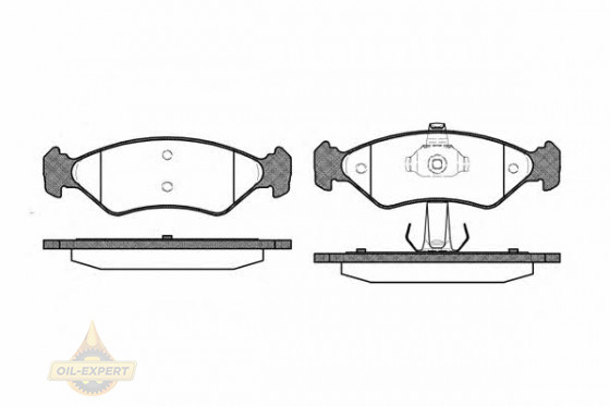Remsa Колодки тормозные дисковые REMSA 0285.30 - Картинка 1