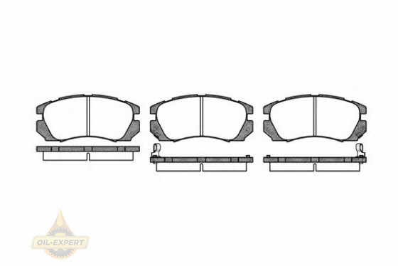 Remsa Колодки тормозные дисковые REMSA 0403.02 - Картинка 1