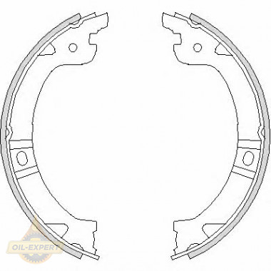 Remsa Колодки тормозные барабанные REMSA 4744.00 - Картинка 1