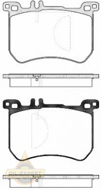 Remsa Колодки тормозные дисковые REMSA 1533.00 - Картинка 1