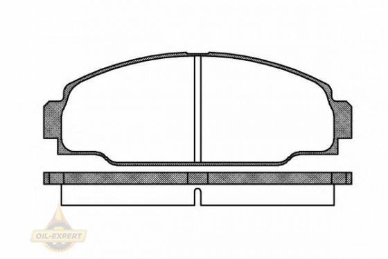 Remsa Колодки тормозные дисковые REMSA 0274.00 - Картинка 1