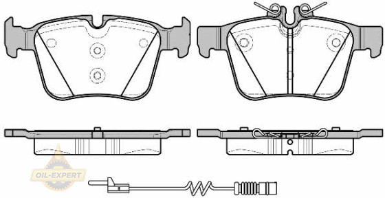 Remsa Колодки тормозные дисковые REMSA 1516.20 - Картинка 1