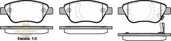 Remsa Колодки тормозные дисковые REMSA 0858.31 - Картинка 1