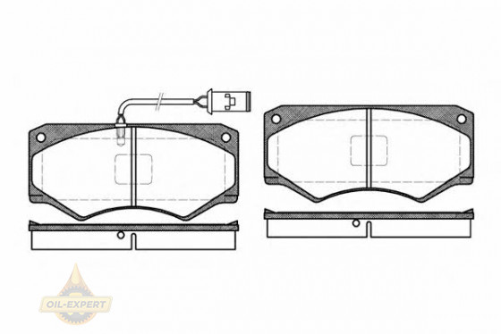 Remsa Колодки тормозные дисковые REMSA 0047.52 - Картинка 1