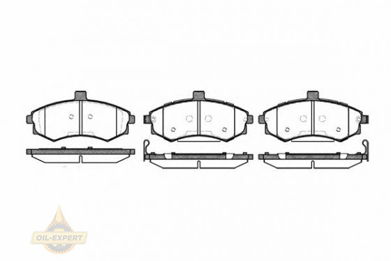 Remsa Колодки тормозные дисковые REMSA 0893.02 - Картинка 1