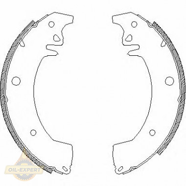 Remsa Колодки тормозные барабанные REMSA 4078.00 - Картинка 1