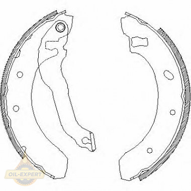 Remsa Колодки тормозные барабанные REMSA 4395.00 - Картинка 1