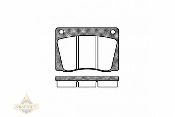 Remsa Колодки тормозные дисковые REMSA 0037.00 - Картинка 1