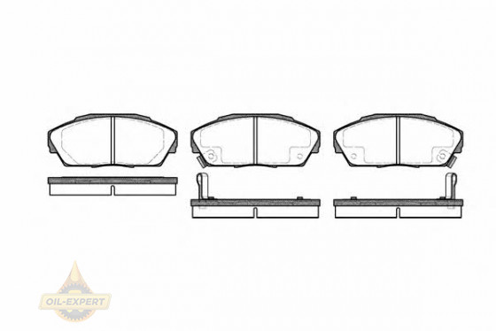 Remsa Колодки тормозные дисковые REMSA 0323.02 - Картинка 1