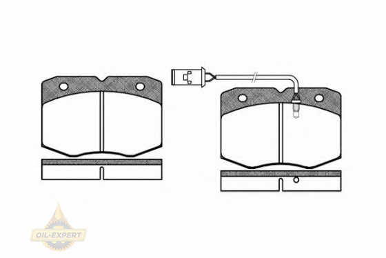 Remsa Колодки тормозные дисковые REMSA 0435.02 - Картинка 1
