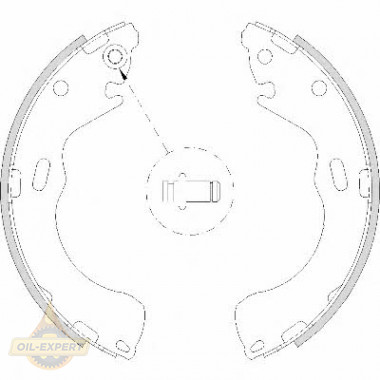 Remsa Колодки тормозные барабанные REMSA 4210.00 - Картинка 1
