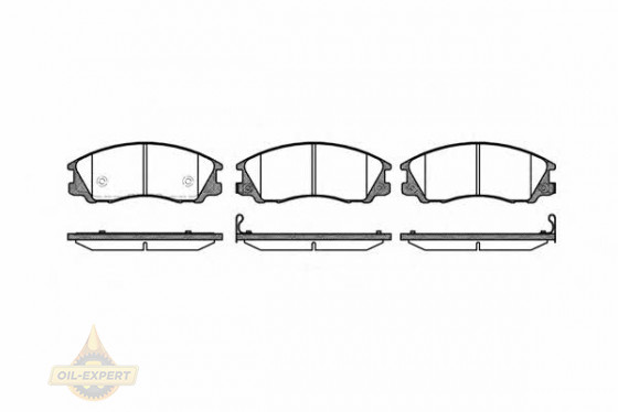 Remsa Колодки тормозные дисковые REMSA 0771.32 - Картинка 1