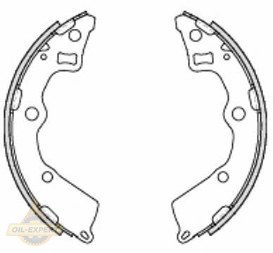 Remsa Колодки тормозные барабанные REMSA 4225.00 - Картинка 1