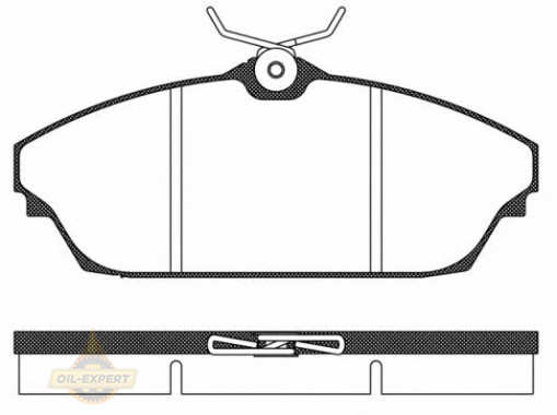 Remsa Колодки гальмівні дискові REMSA 1504.00 - Заображення 1