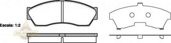 Remsa Колодки тормозные дисковые REMSA 1253.00 - Картинка 1