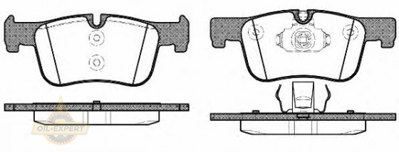 Remsa Колодки тормозные дисковые REMSA 1478.00 - Картинка 1