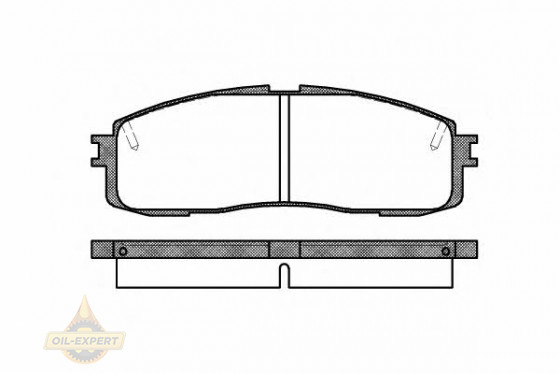 Remsa Колодки тормозные дисковые REMSA 0199.10 - Картинка 1