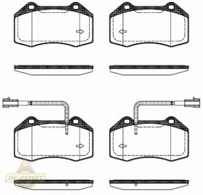 Remsa Колодки тормозные дисковые REMSA 1113.22 - Картинка 1