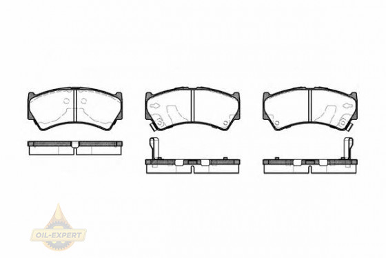 Remsa Колодки тормозные дисковые REMSA 0592.52 - Картинка 1