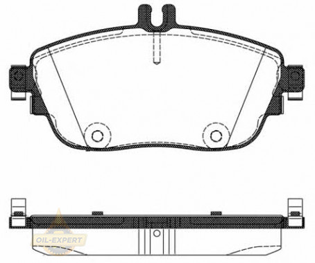 Remsa Колодки тормозные дисковые REMSA 1485.08 - Картинка 1