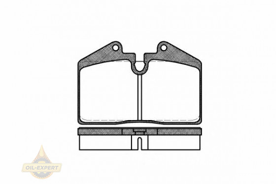 Remsa Колодки тормозные дисковые REMSA 0140.10 - Картинка 1