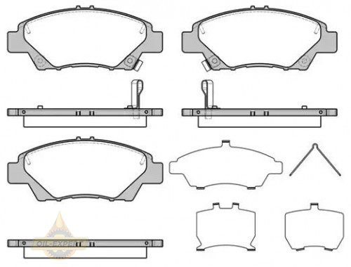 Remsa Колодки тормозные дисковые REMSA 135842 - Картинка 1