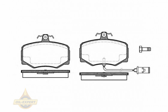 Remsa Колодки тормозные дисковые REMSA 0246.02 - Картинка 1
