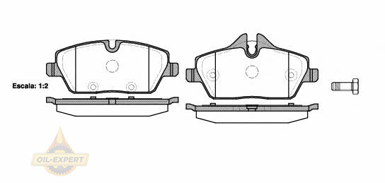 Remsa Колодки тормозные дисковые REMSA 1131.10 - Картинка 1