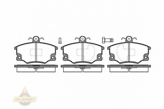 Remsa Колодки тормозные дисковые REMSA 0146.80 - Картинка 1