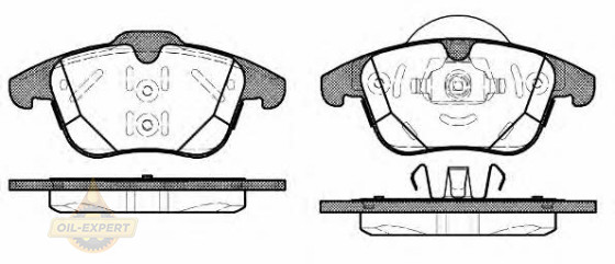 Remsa Колодки тормозные дисковые REMSA 1482.00 - Картинка 1