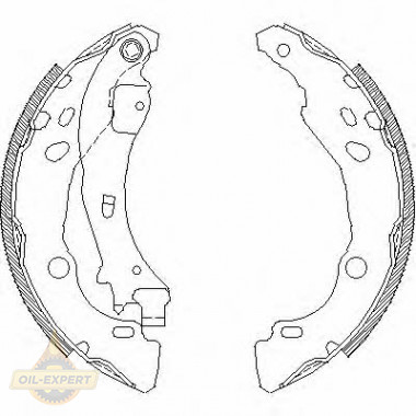 Remsa Колодки тормозные барабанные REMSA 4152.01 - Картинка 1