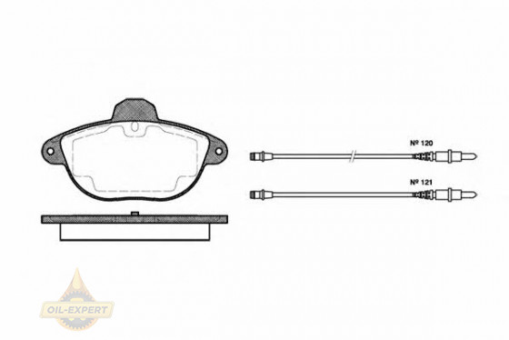 Remsa Колодки тормозные дисковые REMSA 0608.04 - Картинка 1