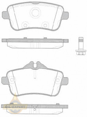 Remsa Колодки тормозные дисковые REMSA 1503.10 - Картинка 1