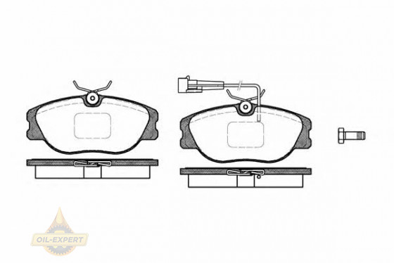 Remsa Колодки тормозные дисковые REMSA 0305.31 - Картинка 1