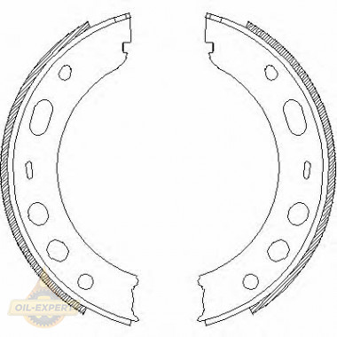 Remsa Колодки тормозные барабанные REMSA 4724.00 - Картинка 1