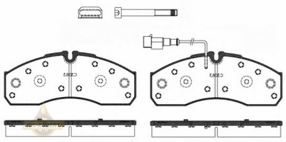 Remsa Колодки тормозные дисковые REMSA 0651.42 - Картинка 1