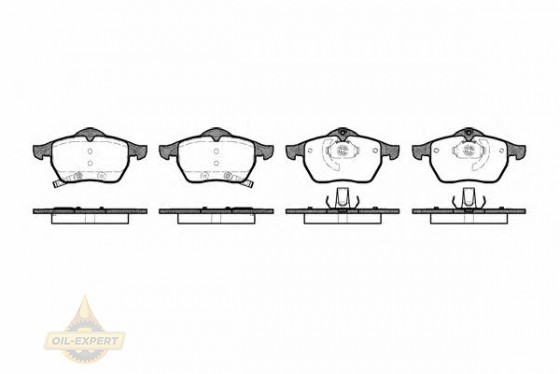 Remsa Колодки тормозные дисковые REMSA 0390.32 - Картинка 1