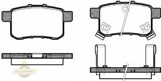 Remsa Колодки тормозные дисковые REMSA 1332.02 - Картинка 1