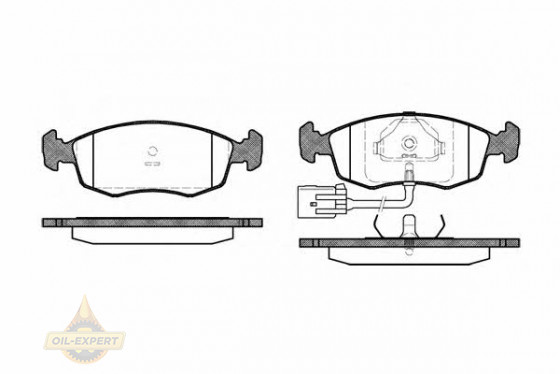Remsa Колодки тормозные дисковые REMSA 0172.22 - Картинка 1