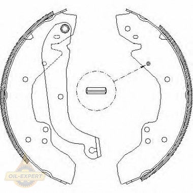 Remsa Колодки тормозные барабанные REMSA 4056.01 - Картинка 1