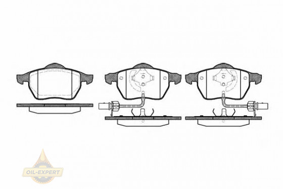 Remsa Колодки тормозные дисковые REMSA 0390.52 - Картинка 1