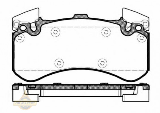 Remsa Колодки тормозные дисковые REMSA 1463.00 - Картинка 1