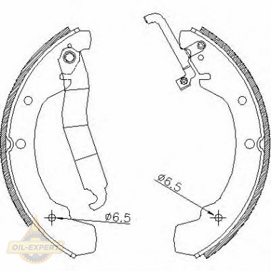 Remsa Колодки тормозные барабанные REMSA 4688.00 - Картинка 1